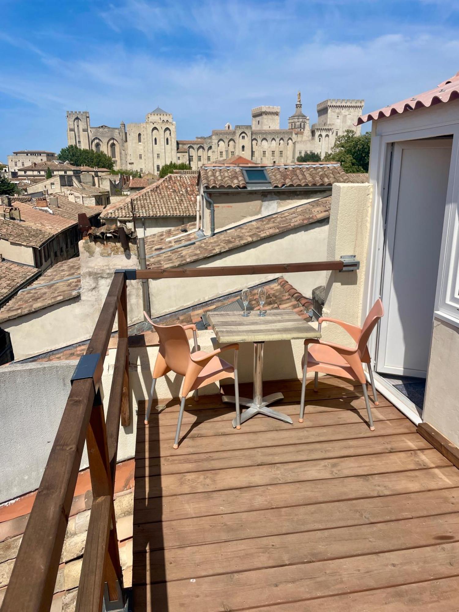 Le Toit D'avignon - Intra-muros - Terrasse Vue Palais Des Papes - Ideal Festival - Climatisation - Wifi