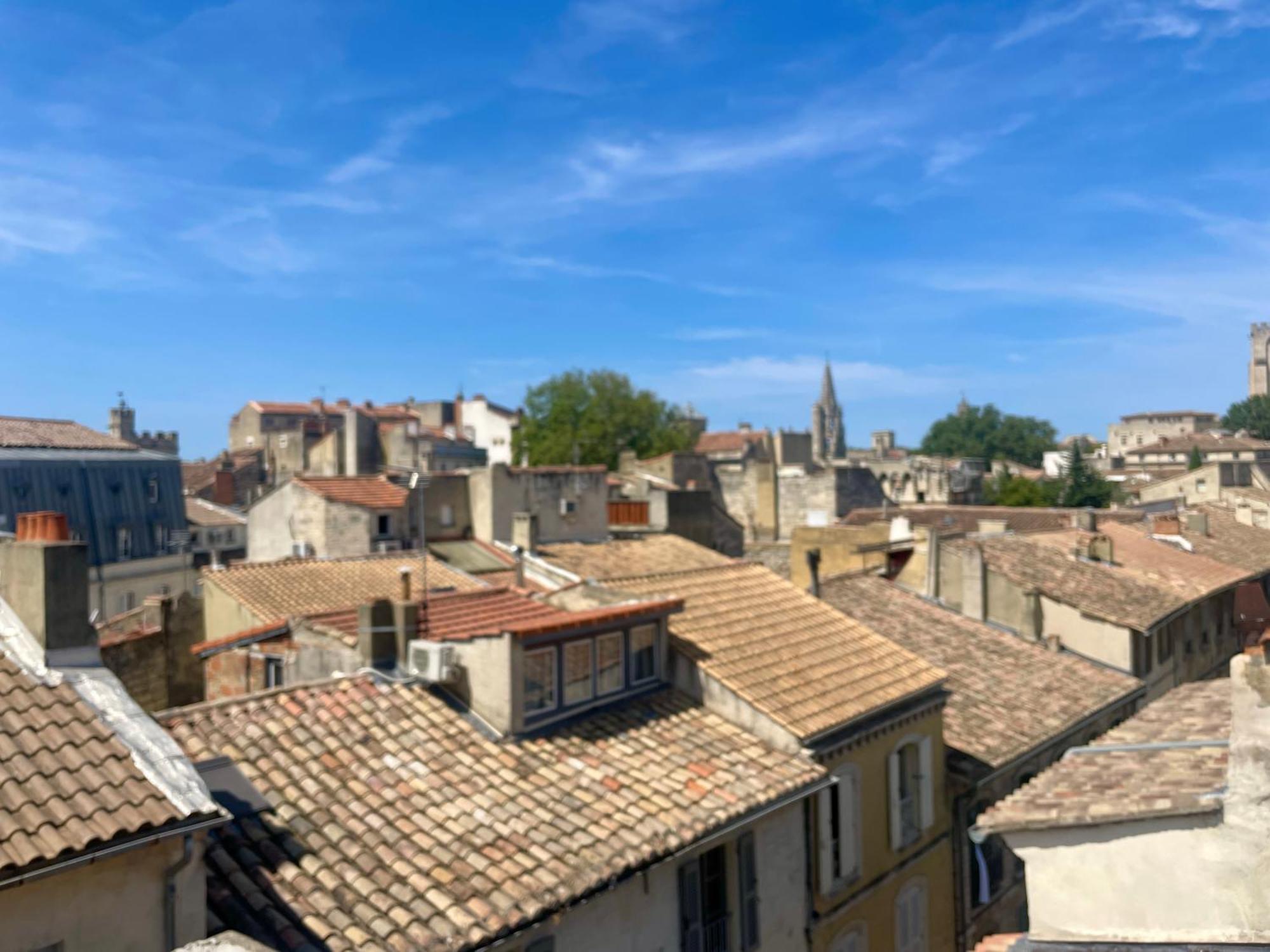 Apartment Le Toit D'avignon - Intra-muros - Terrasse Vue Palais Des Papes - Ideal Festival - Climatisation - Wifi *